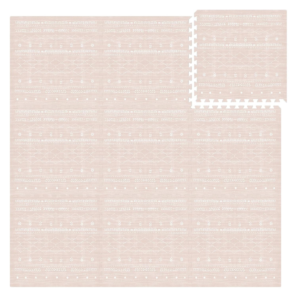 Baby Play Mat for Floor – 4X6Ft Gray | Soft Non Toxic Premium EVA Foam Tiles for Tummy Time, Crawling & Playroom – Waterproof Interlocking Floor Mat for Babies & Toddlers (6 Tiles)