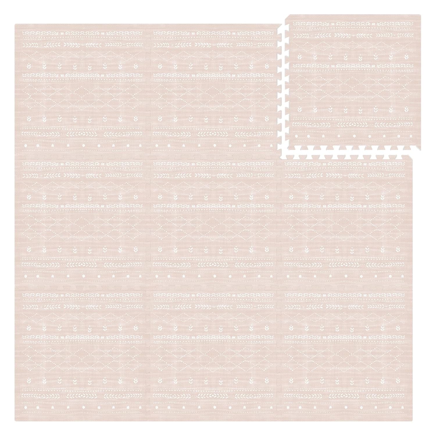 Baby Play Mat for Floor – 4X6Ft Gray | Soft Non Toxic Premium EVA Foam Tiles for Tummy Time, Crawling & Playroom – Waterproof Interlocking Floor Mat for Babies & Toddlers (6 Tiles)