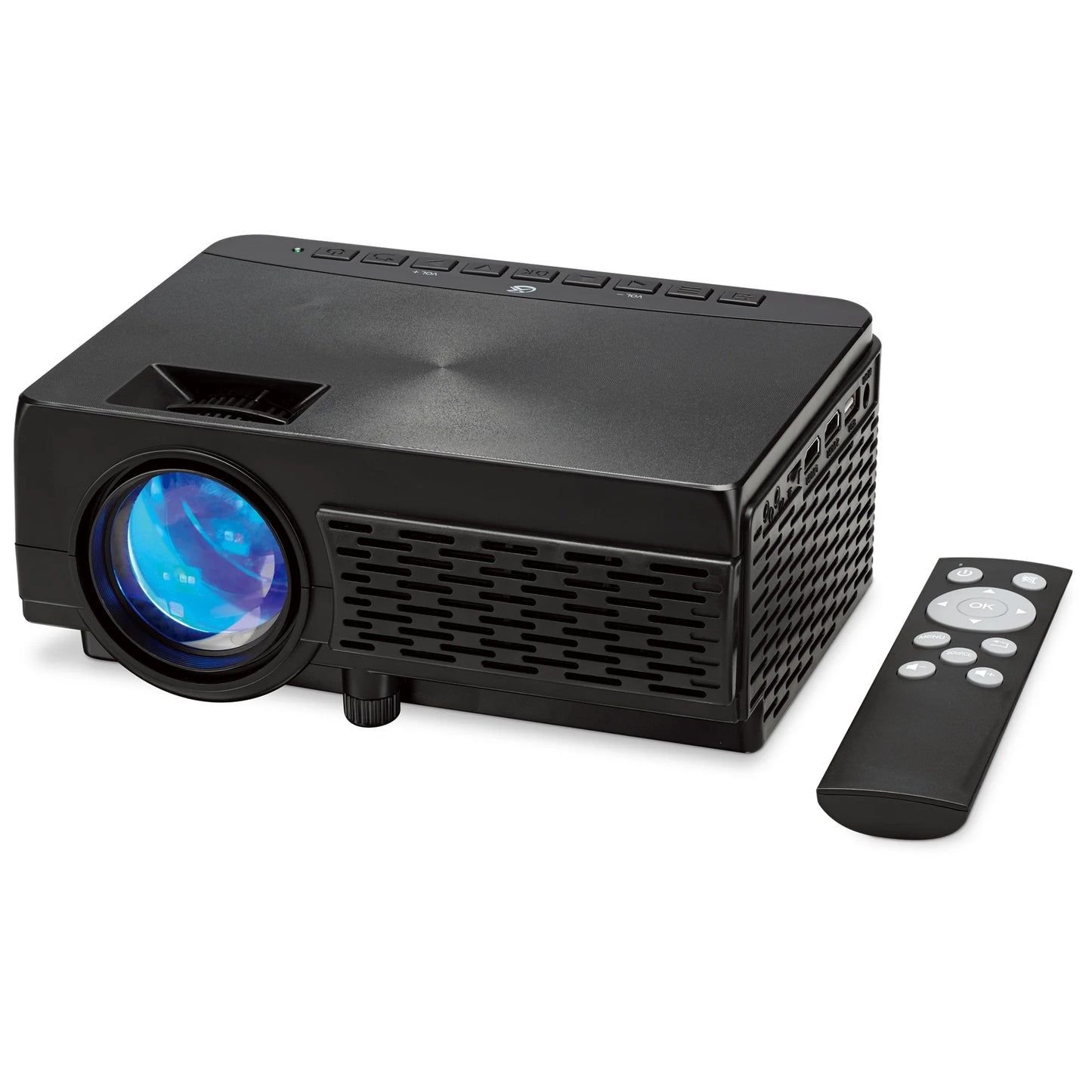 Pop-Up Movie Theater Projector Bundle, The2021Bdl,Black