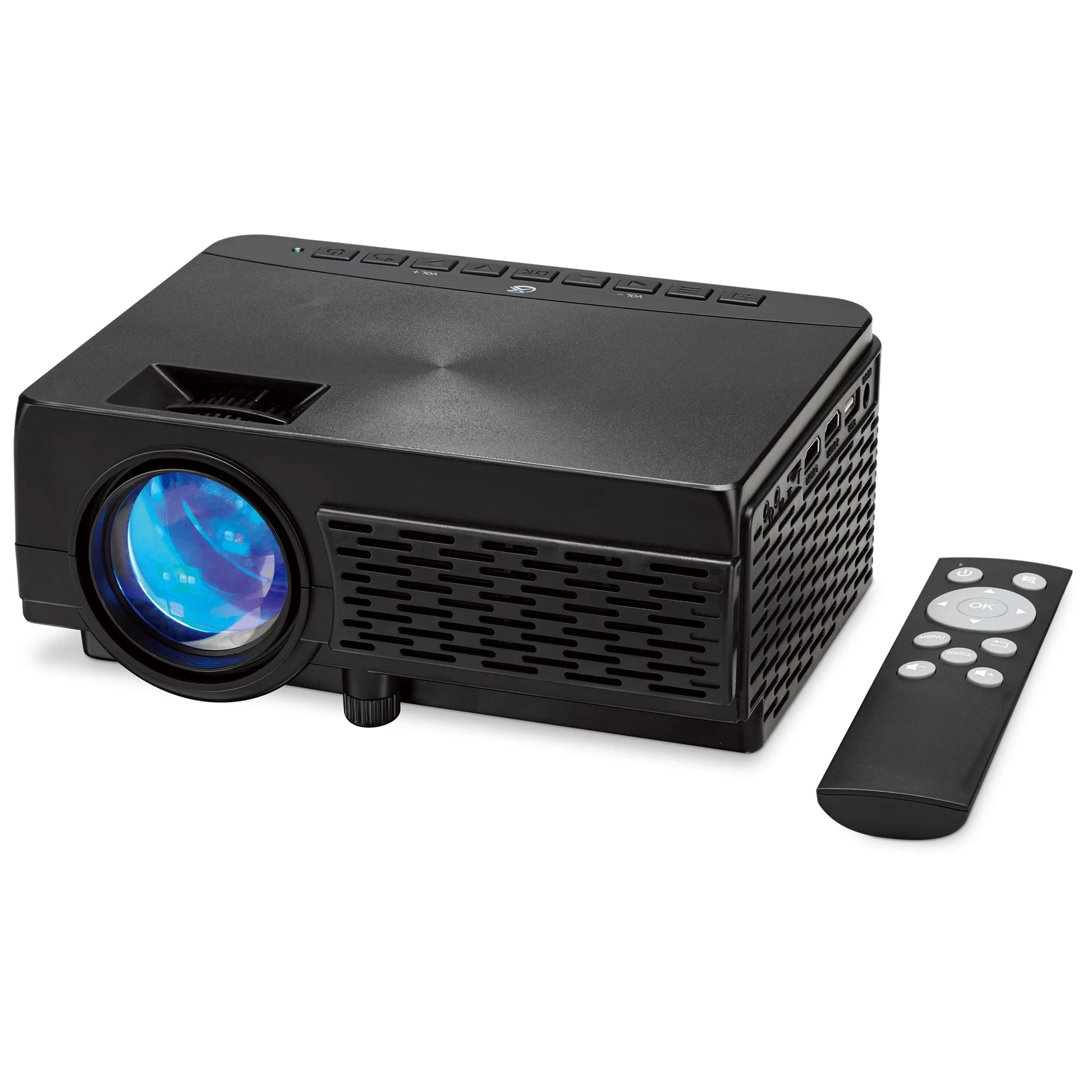 Pop-Up Movie Theater Projector Bundle, The2021Bdl,Black