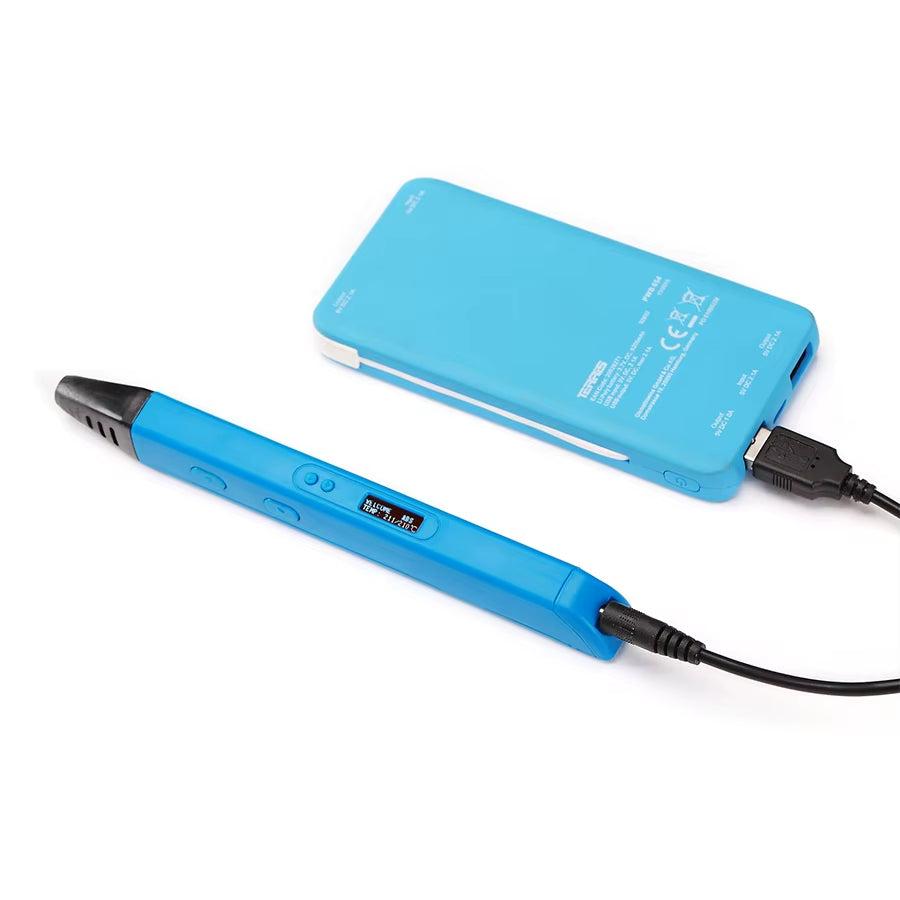 Hot Selling RP800A 3D Pen Scribble Pen OLED Display 3D Printing Pen with PLA Filament for Doodling Making Christmas Presents