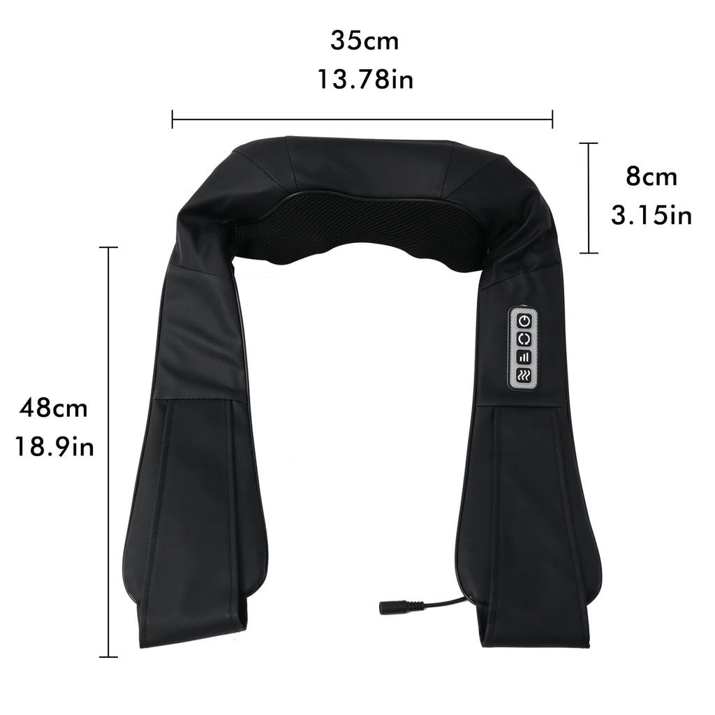 Neck and Shoulder Massager with Heat, 3D Deep Shiatsu Massager, Neck, Back, Shoulder Massager, Gifts for Man Woman
