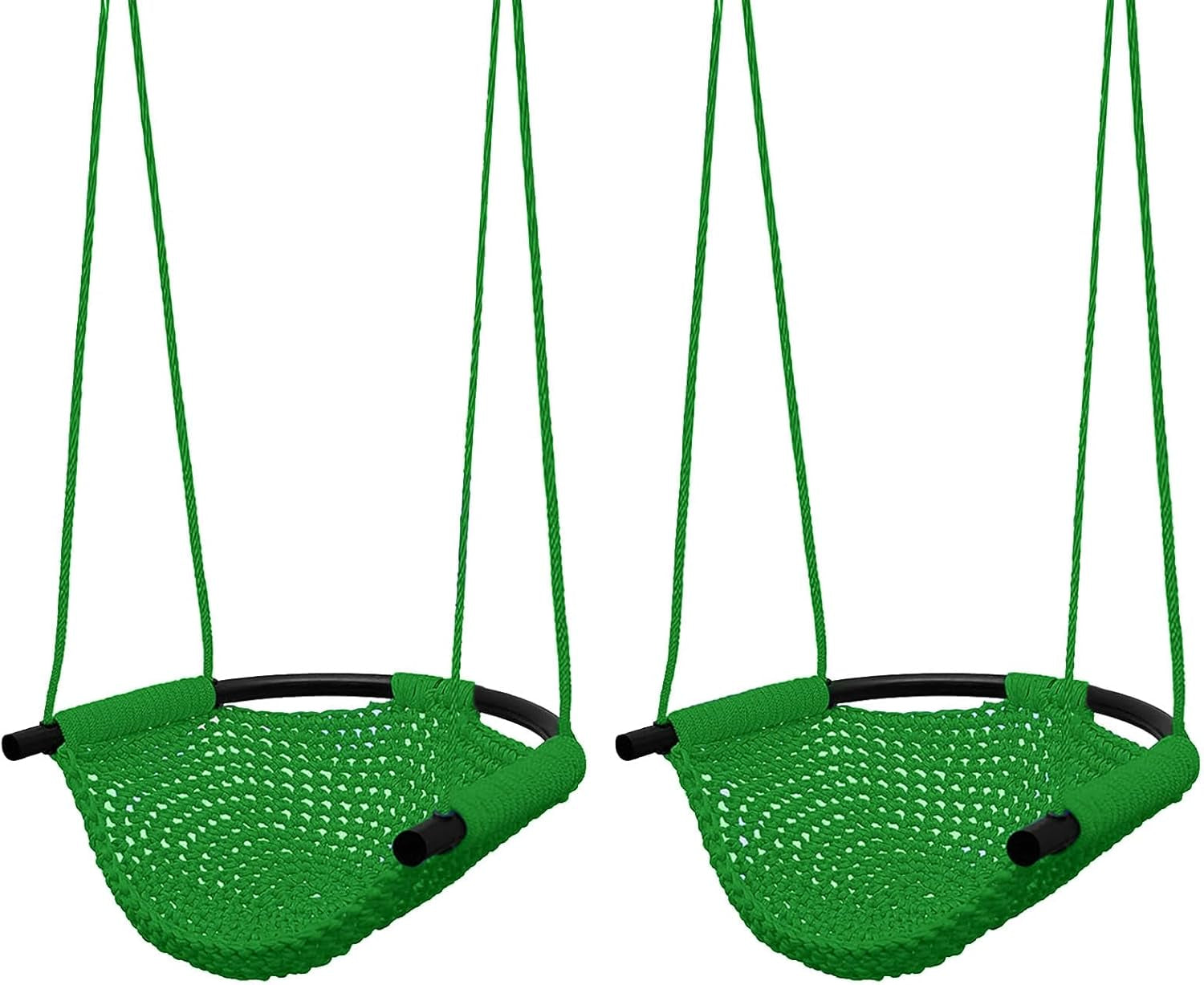 Swing Seat for Kids Heavy Duty Rope Play Secure Children Swing Set,Perfect for Indoor,Outdoor,Playground,Home,Tree,With Snap Hooks and Swing Straps,440 Lbs Capacity,Pink