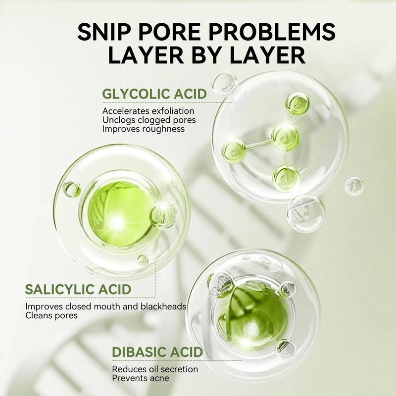 3-In-1 Blackhead Removal Set-Bamboo Charcoal Pore Strips (30G)&Pore Minimizing S