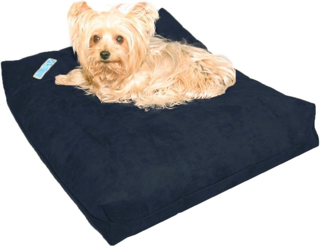 Shredded Memory Foam Orthopedic Bed with Removable Washable Cover and Water Proof Inner Fabric, Extra Large (55-Inch-By-37-Inch), Hot Pink Microfiber, for Dogs