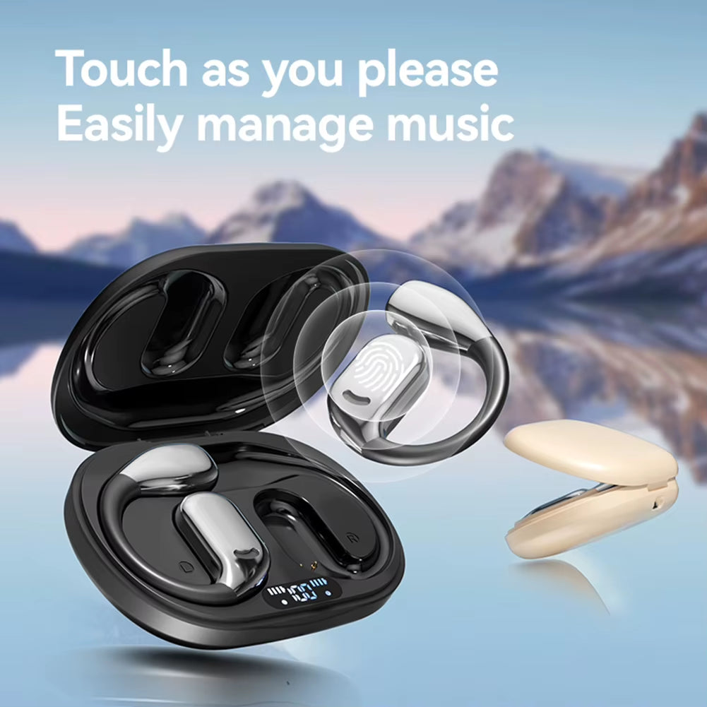 Language Translation Earbuds Long Battery Life Translator Earbuds Touch Control Real-Time Two-Way Earbuds for Android and Ios
