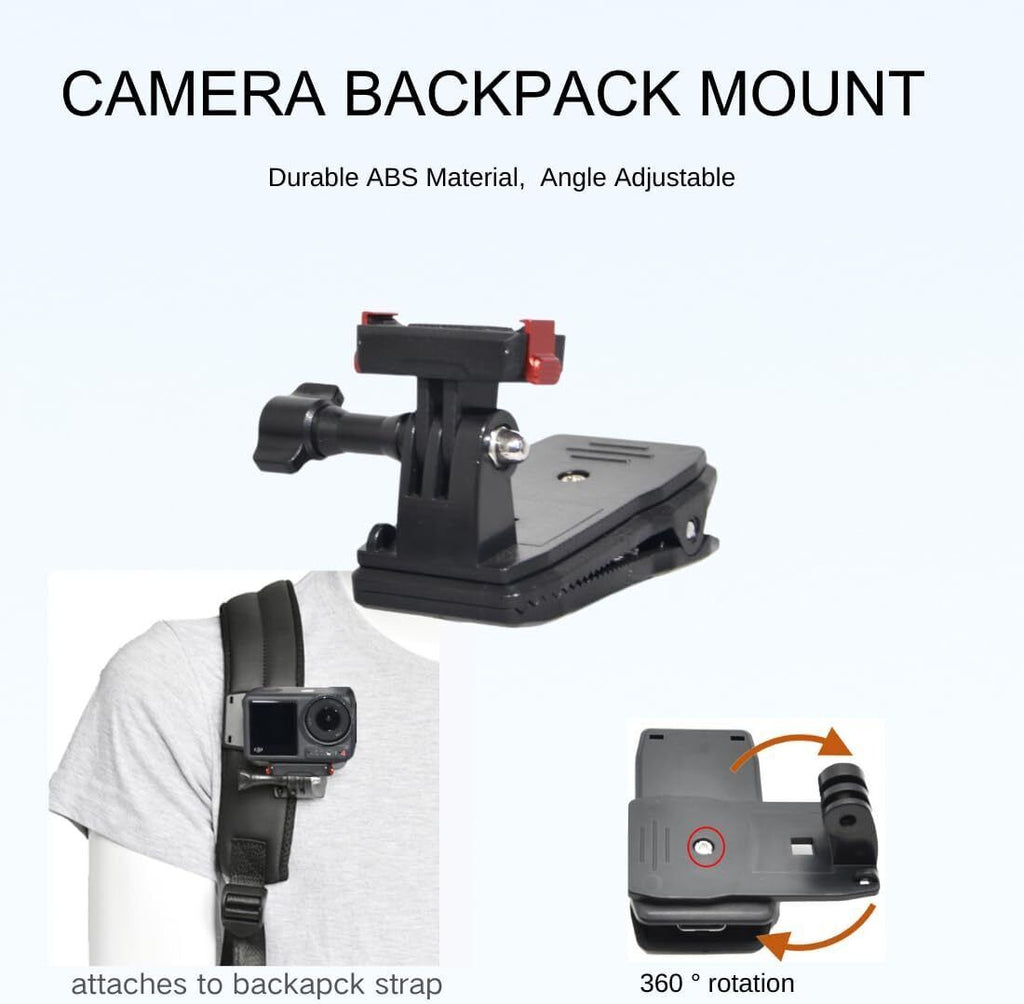 Accessory Kit for DJI Osmo Action: Camera Chest Strap, Camera Head Mount, Camera