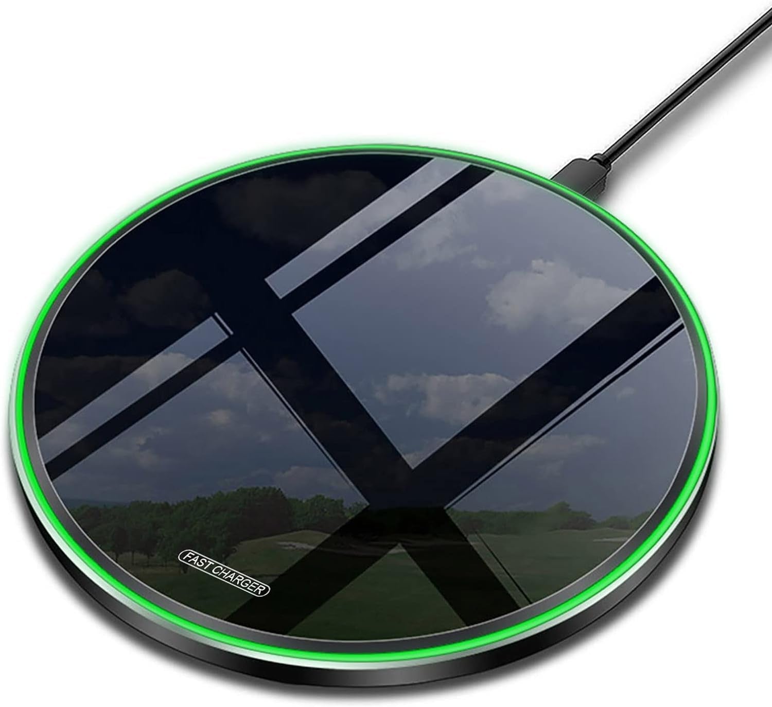 Fast Wireless Charger,20W Max Wireless Charging Pad Compatible with Iphone 16/16 Pro/15/14/13/12/Se/11/Xs Max/Xr,Airpods; Wireless Charge Mat for Samsung Galaxy S25/S24/Note,Pixel/Lg G8