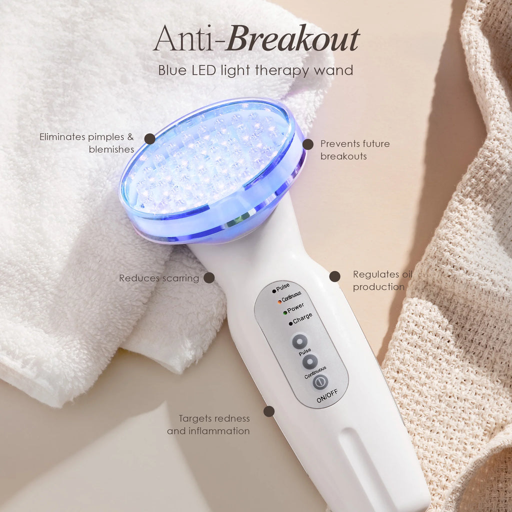 Blue LED+ | Acne Light Therapy | Spots Removal | Minimize Pores | for Oily Skin