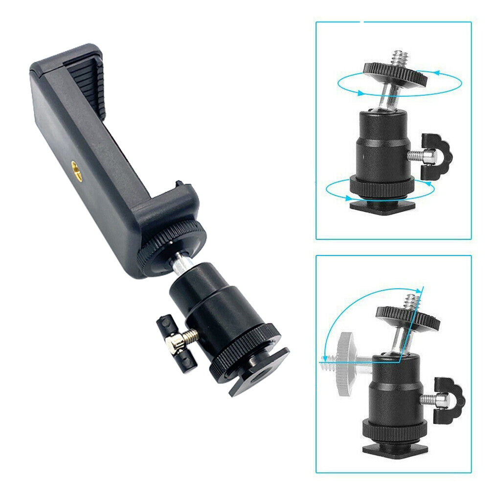 18" LED Ring Light Kit with Stand Dimmable 6000K