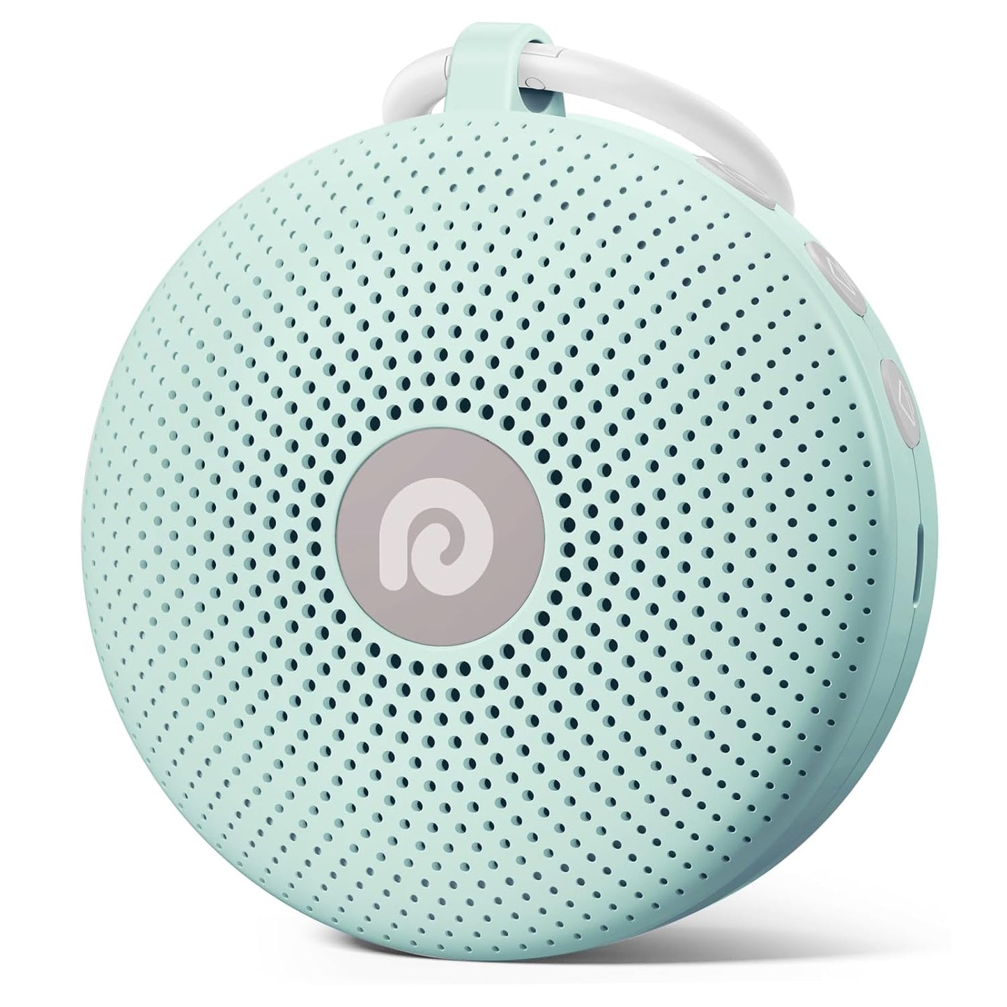 Portable Noise Machine for Baby Adult, Features Powerful Battery, 21 Soothing Sound, Noise Canceling for Office & Sleeping, Sound Therapy for Home, Travel, Registry Gift, Classic White