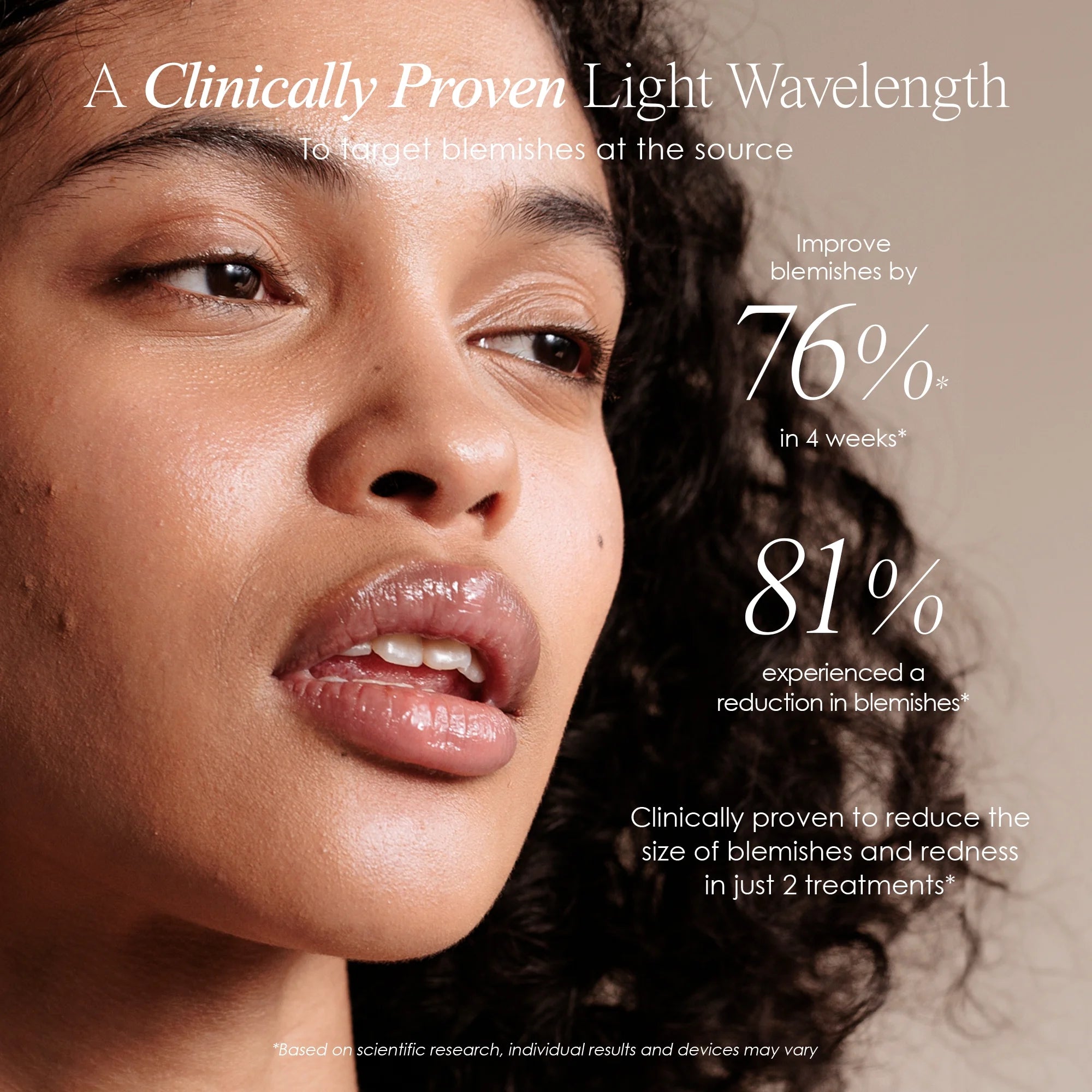 Blue LED+ | Acne Light Therapy | Spots Removal | Minimize Pores | for Oily Skin