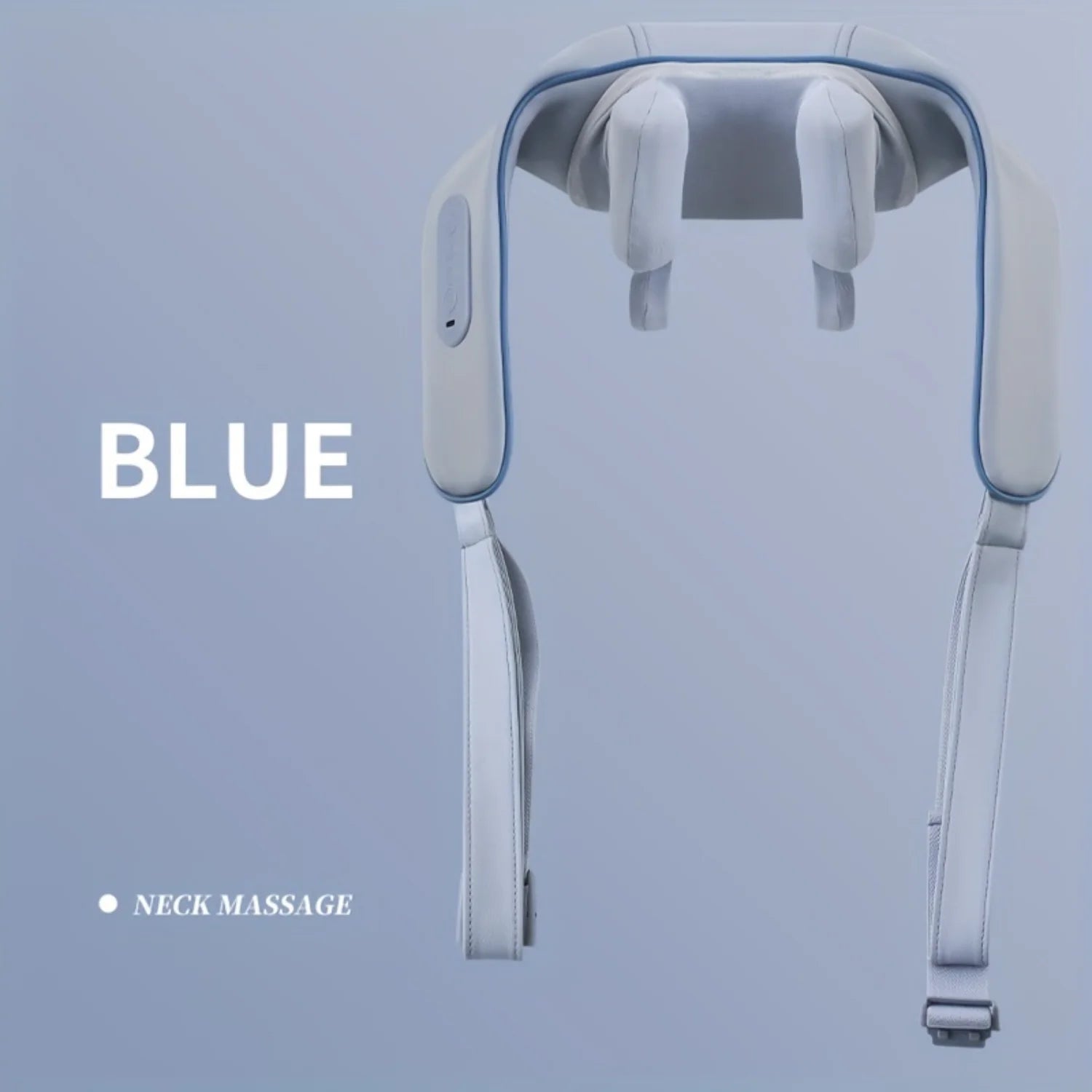 Shiatsu Neck Massager Pillow - 3D Heated Deep Tissue Massage - Rechargeable, Perfect for Relaxation at Home, Office, Travel - Fa