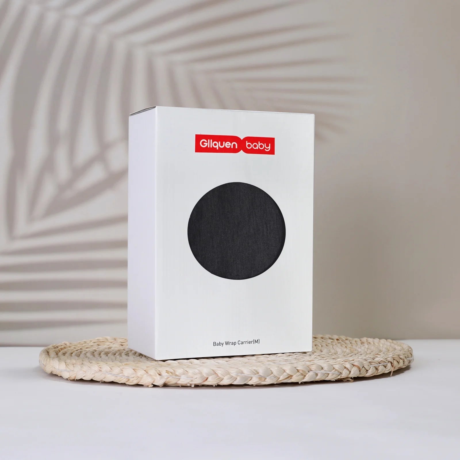 Wrap Carrier Organic Cotton Adjustable Slings ,For Newborn,Infant,Toddlers 35 Lbs,Black