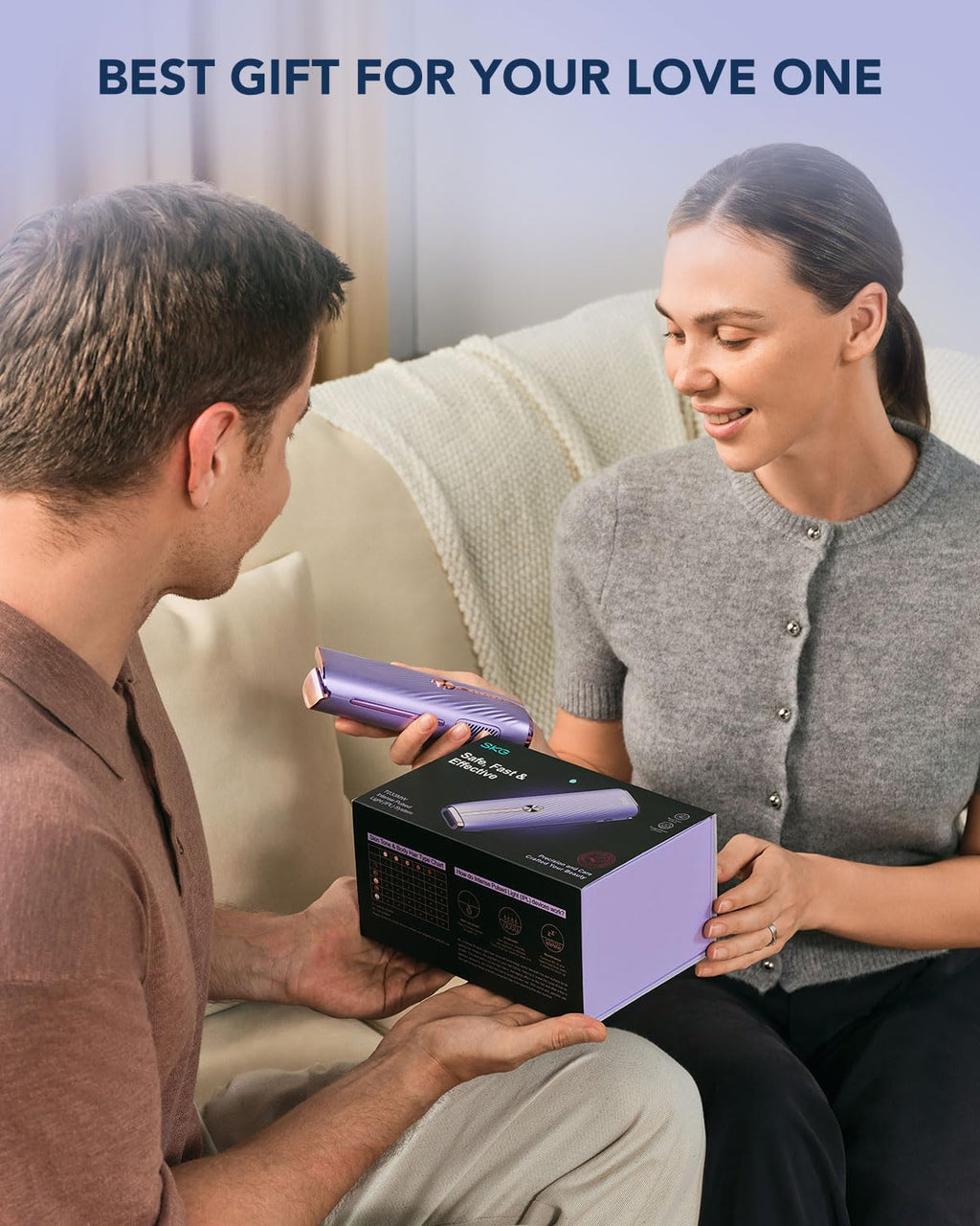 Laser Hair Removal Device for Women Men, at Home Painless IPL Hair Removal with Infinite Flashes, Dual-Pulse, 25 Minutes Rapid Hair Removal, IPL System for Facial Legs Arms Bikini Line Whole Body