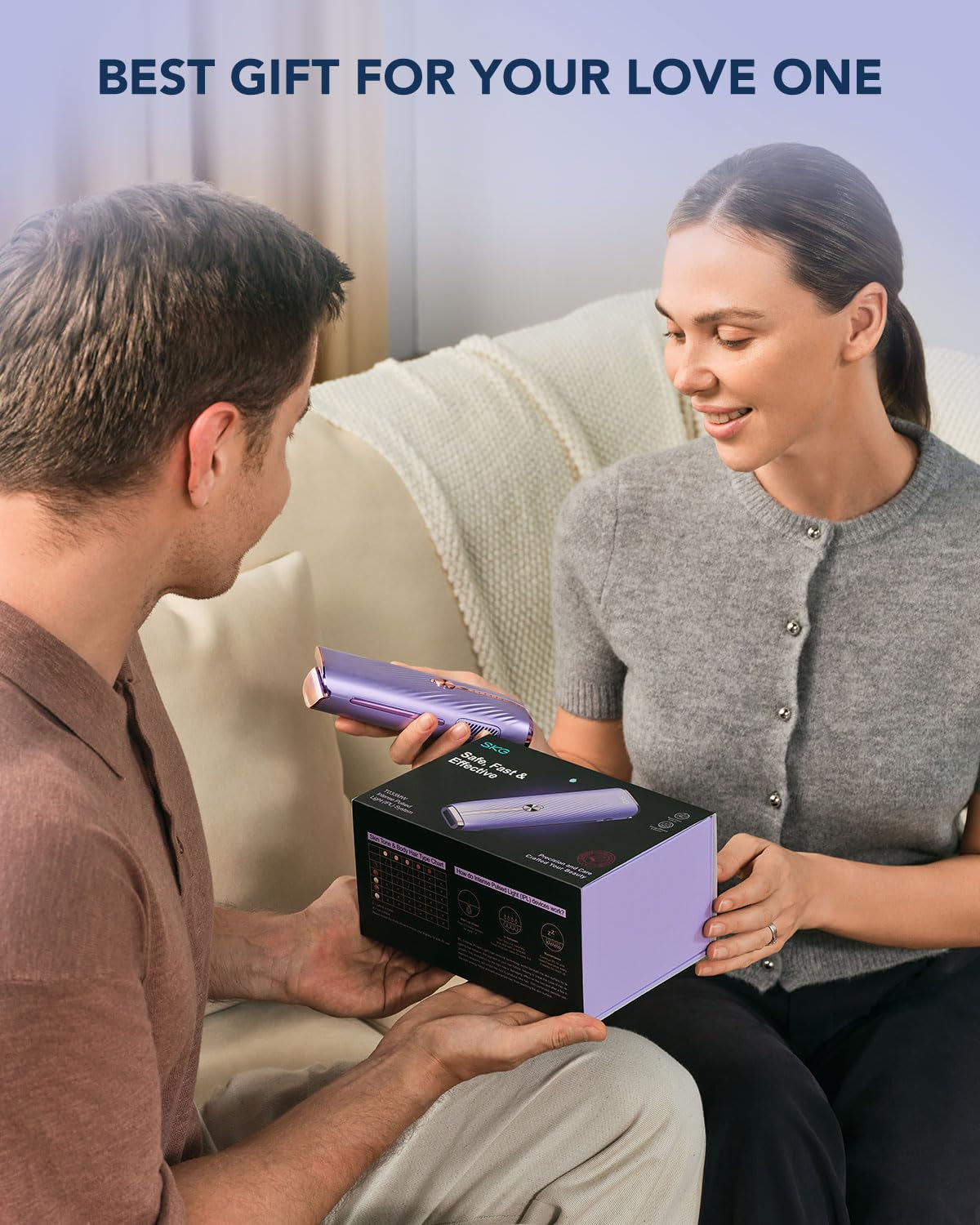 Laser Hair Removal Device for Women Men, at Home Painless IPL Hair Removal with Infinite Flashes, Dual-Pulse, 25 Minutes Rapid Hair Removal, IPL System for Facial Legs Arms Bikini Line Whole Body