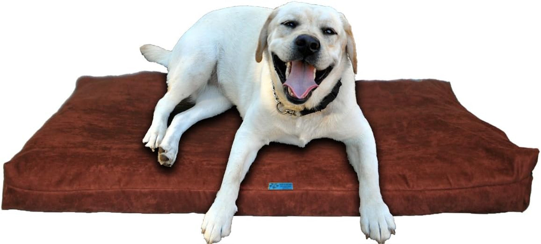 Shredded Memory Foam Orthopedic Bed with Removable Washable Cover and Water Proof Inner Fabric, Extra Large (55-Inch-By-37-Inch), Hot Pink Microfiber, for Dogs