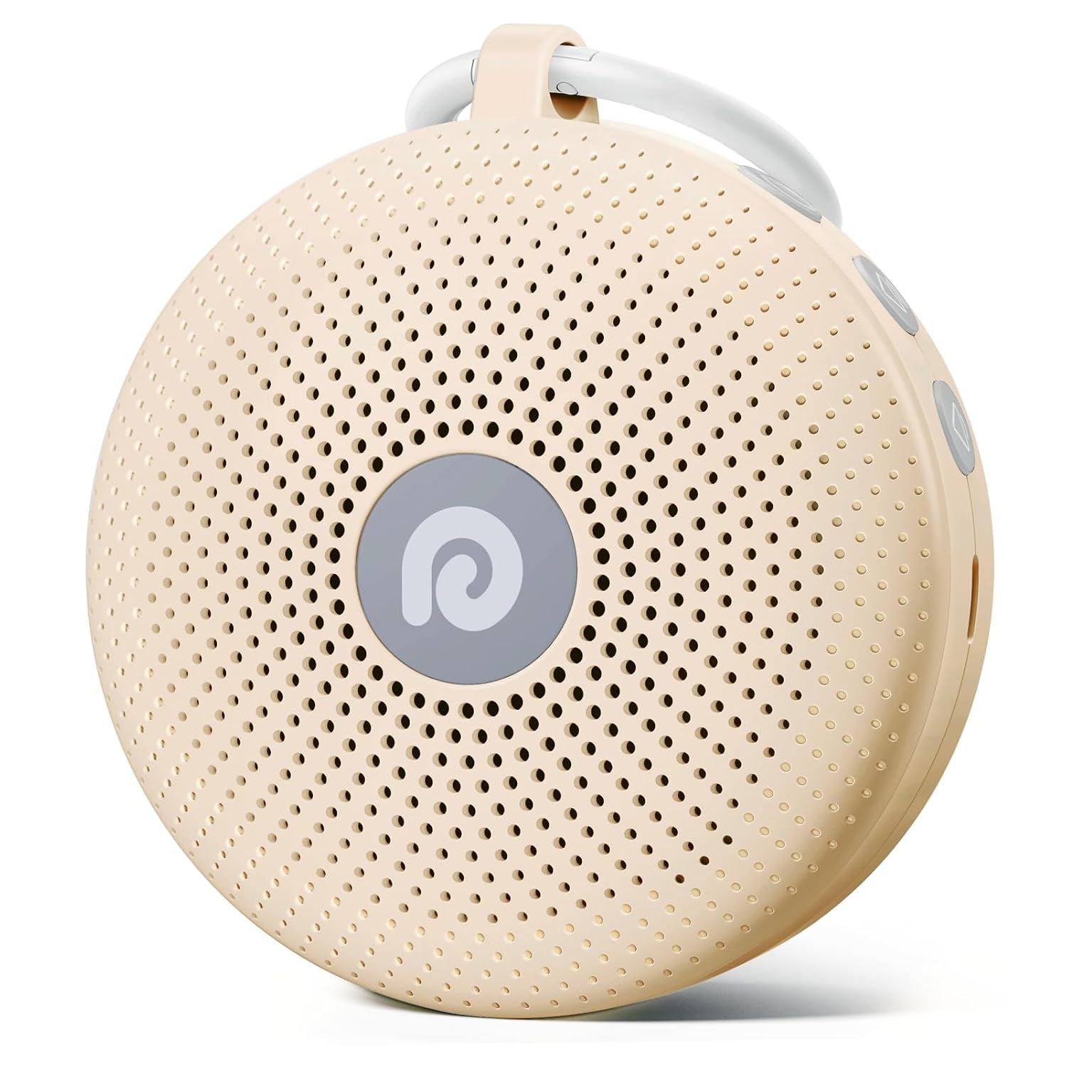 Portable Noise Machine for Baby Adult, Features Powerful Battery, 21 Soothing Sound, Noise Canceling for Office & Sleeping, Sound Therapy for Home, Travel, Registry Gift, Classic White