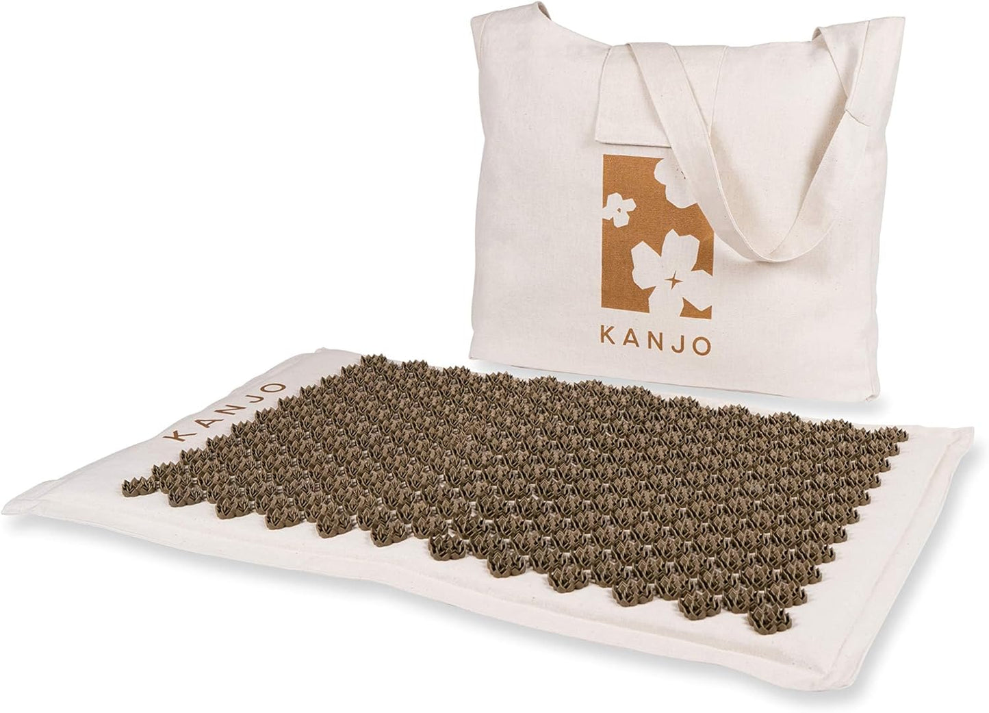 Acupressure Mat and Pillow Set for Back Pain Relief & Neck Pain Relief, with Pressure Points for Muscle Pain Relief with Travel Bag - Navy