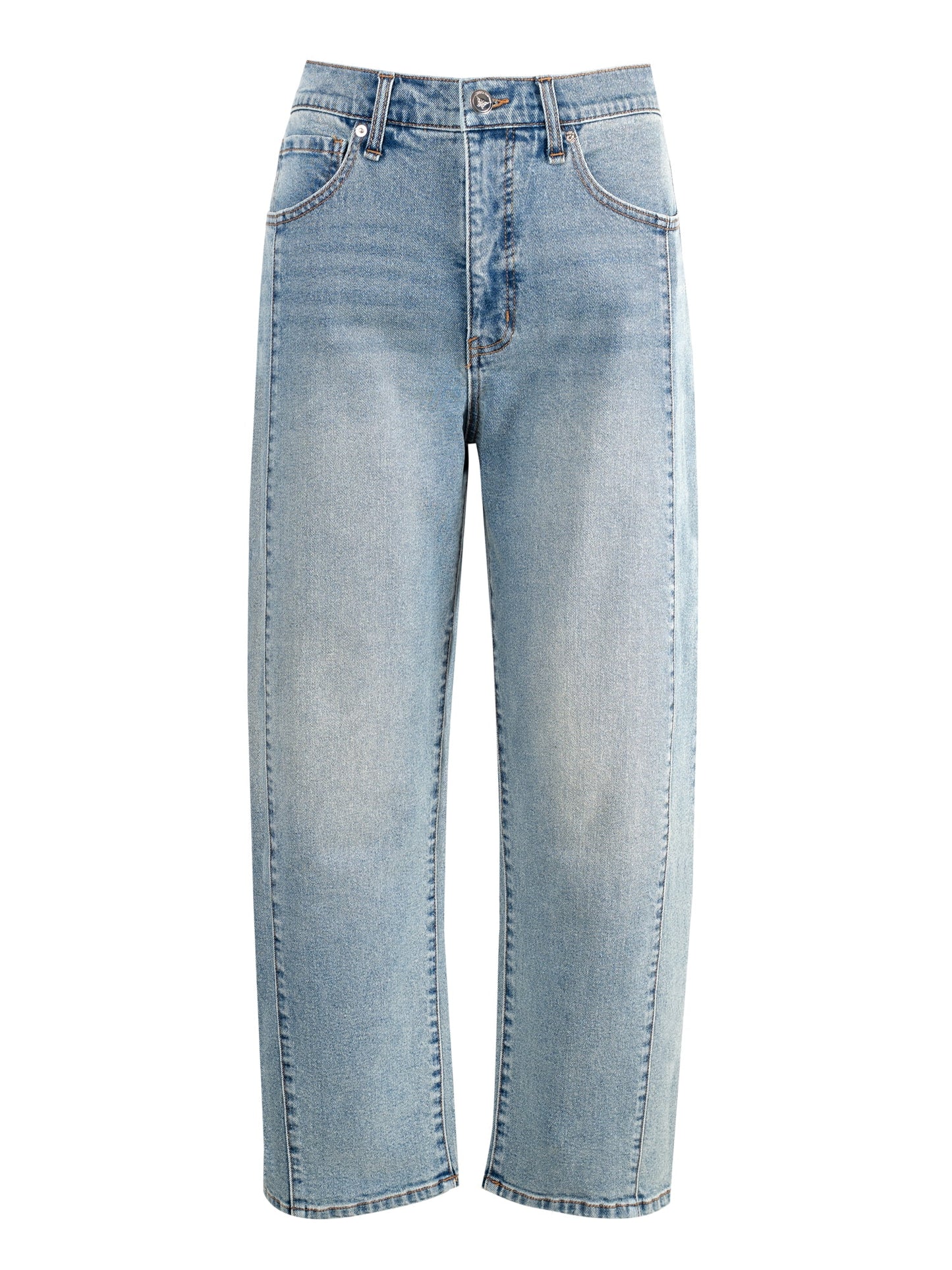 Women'S and Women'S plus Myrtle Barrel Leg Jeans, Sizes 2-24W