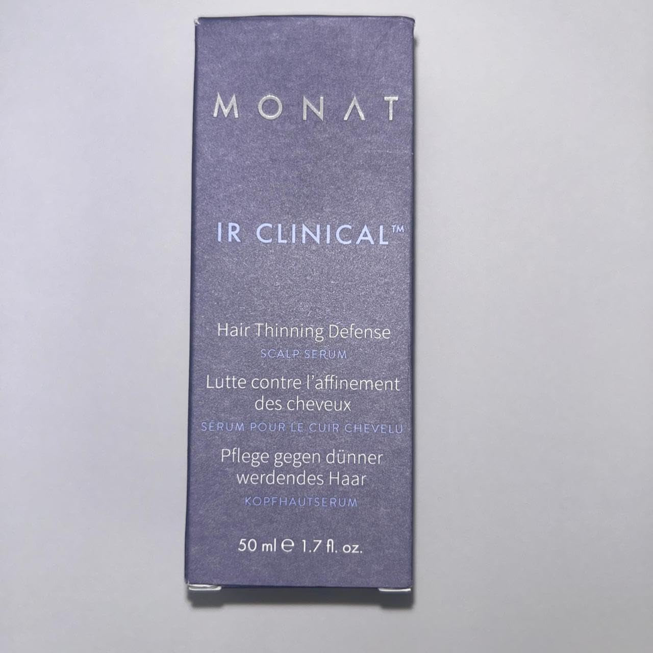 IR Clinical™ Hair Thinning Defense Scalp Serum – Nourishes Scalp, Reduces Breakage, Boosts Hair Density, and Supports Thicker, Fuller-Looking Hair with a Lightweight, Non-Greasy Formula