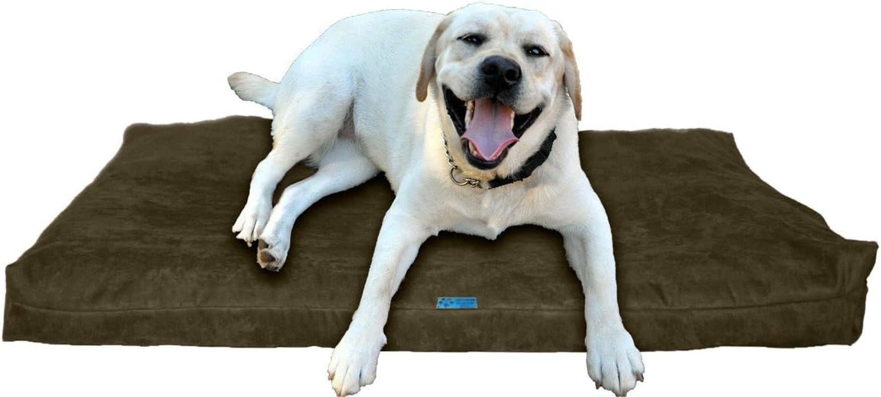 Shredded Memory Foam Orthopedic Bed with Removable Washable Cover and Water Proof Inner Fabric, Extra Large (55-Inch-By-37-Inch), Hot Pink Microfiber, for Dogs