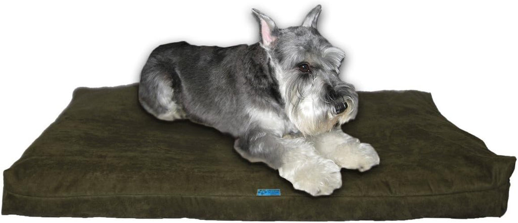 Shredded Memory Foam Orthopedic Bed with Removable Washable Cover and Water Proof Inner Fabric, Extra Large (55-Inch-By-37-Inch), Hot Pink Microfiber, for Dogs