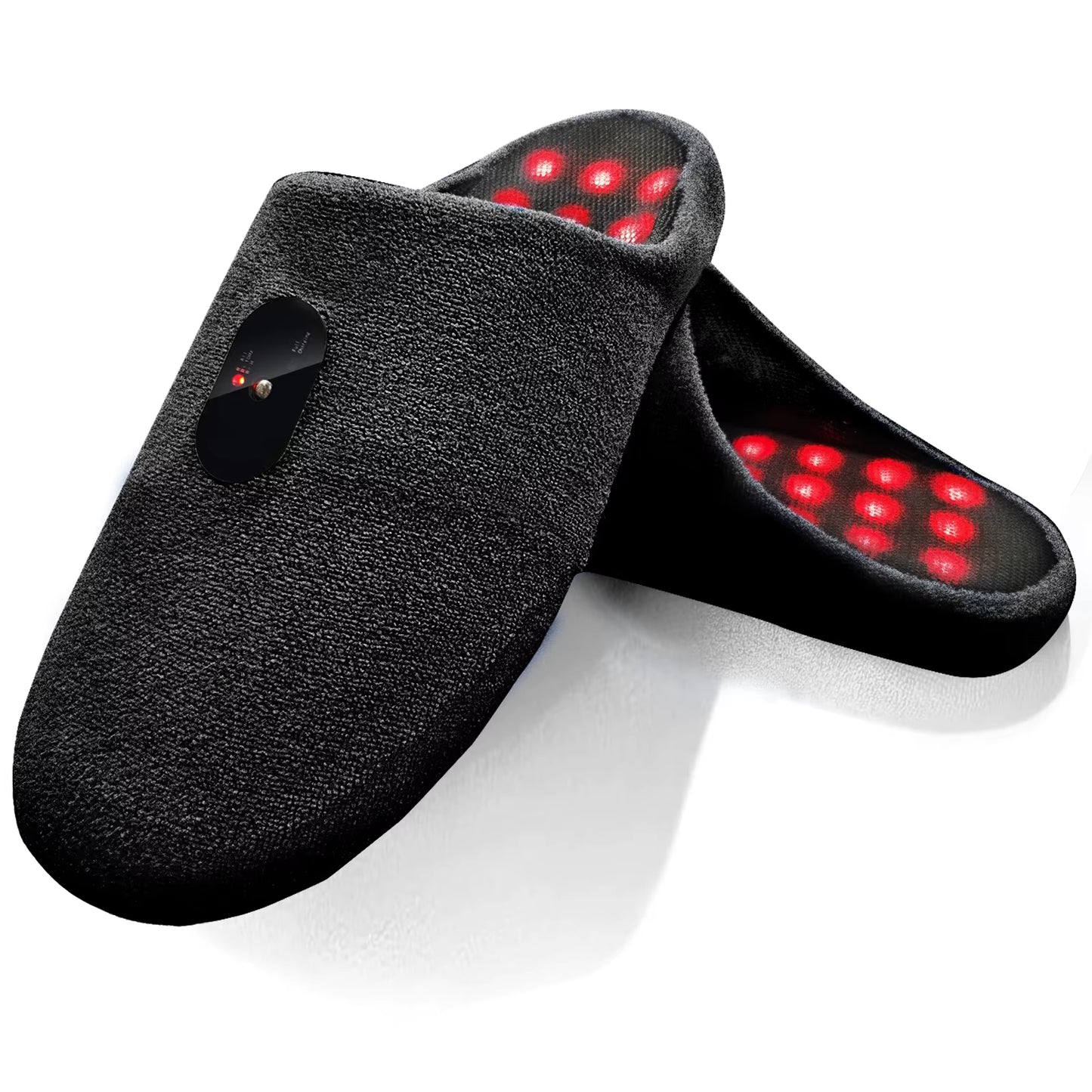 460Nm 660Nm 850Nm Blue Red Infrared Light Rechargeable Wearable Device Pain Relief LED Feet Therapy Slipper