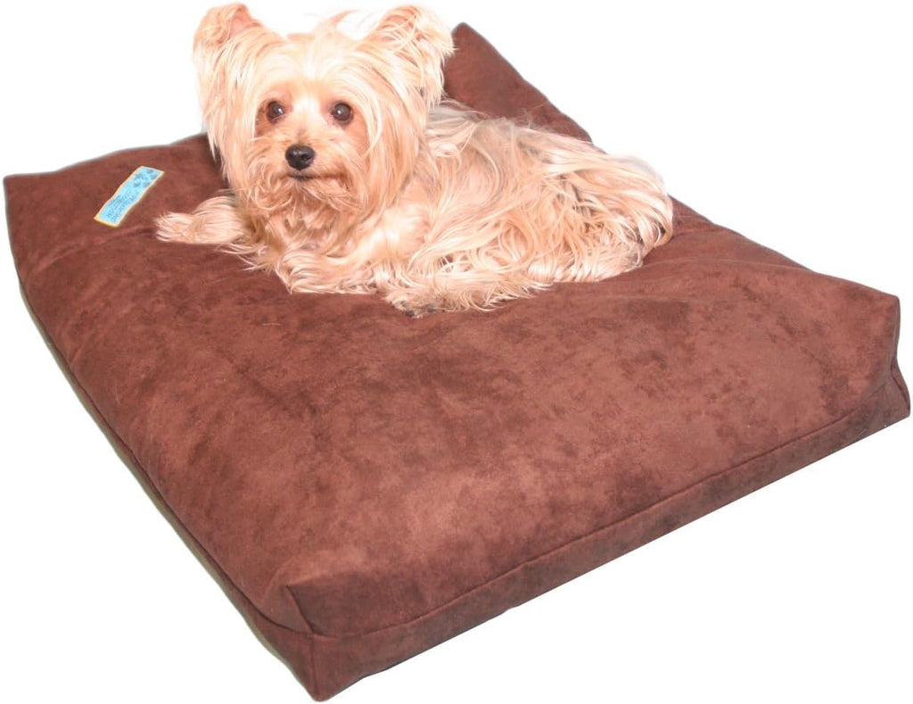 Shredded Memory Foam Orthopedic Bed with Removable Washable Cover and Water Proof Inner Fabric, Extra Large (55-Inch-By-37-Inch), Hot Pink Microfiber, for Dogs