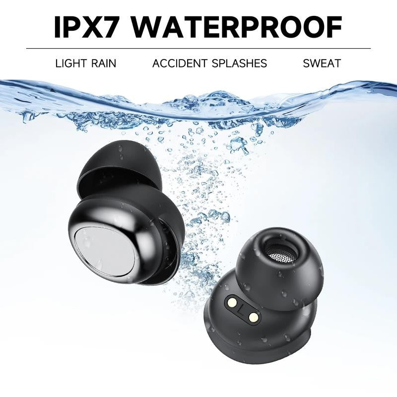 Sleep Ear Buds, Bluetooth 5.4 Ultra-Mini Sleep Earbuds for Side Sleepers, Hi-Fi