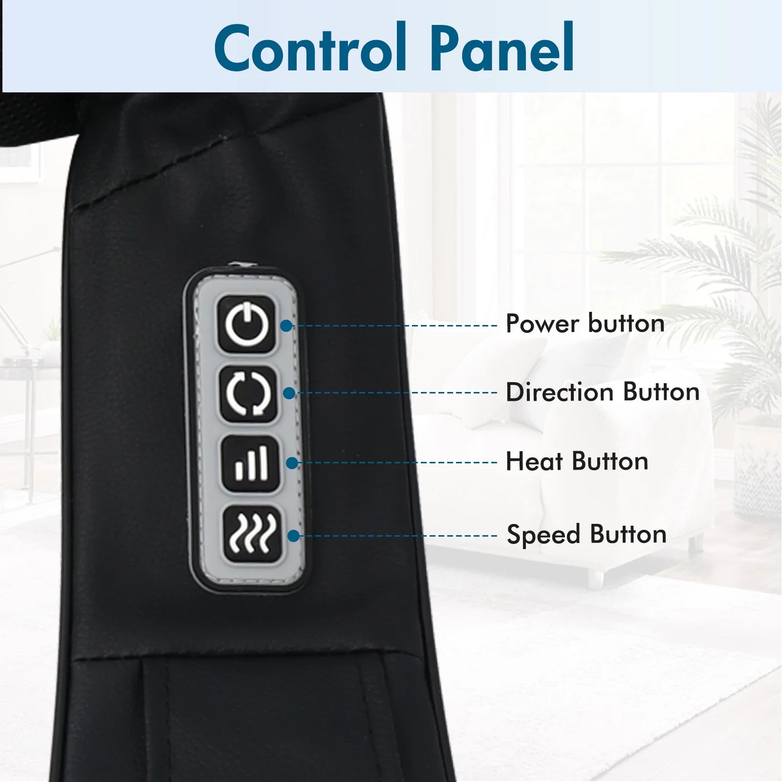 Neck and Shoulder Massager with Heat, 3D Deep Shiatsu Massager, Neck, Back, Shoulder Massager, Gifts for Man Woman