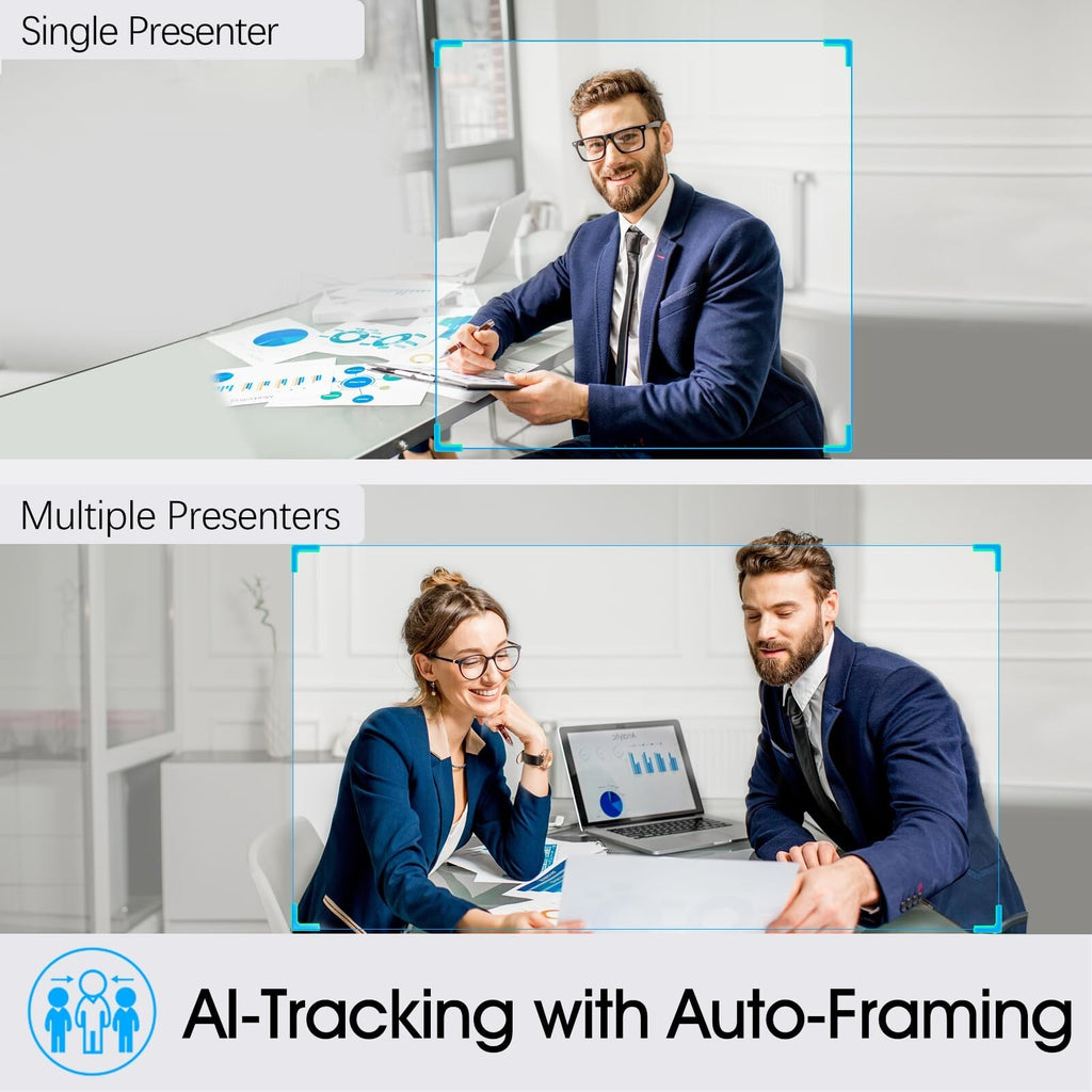 Angetube 4K Webcam with AI Tracking,Remot