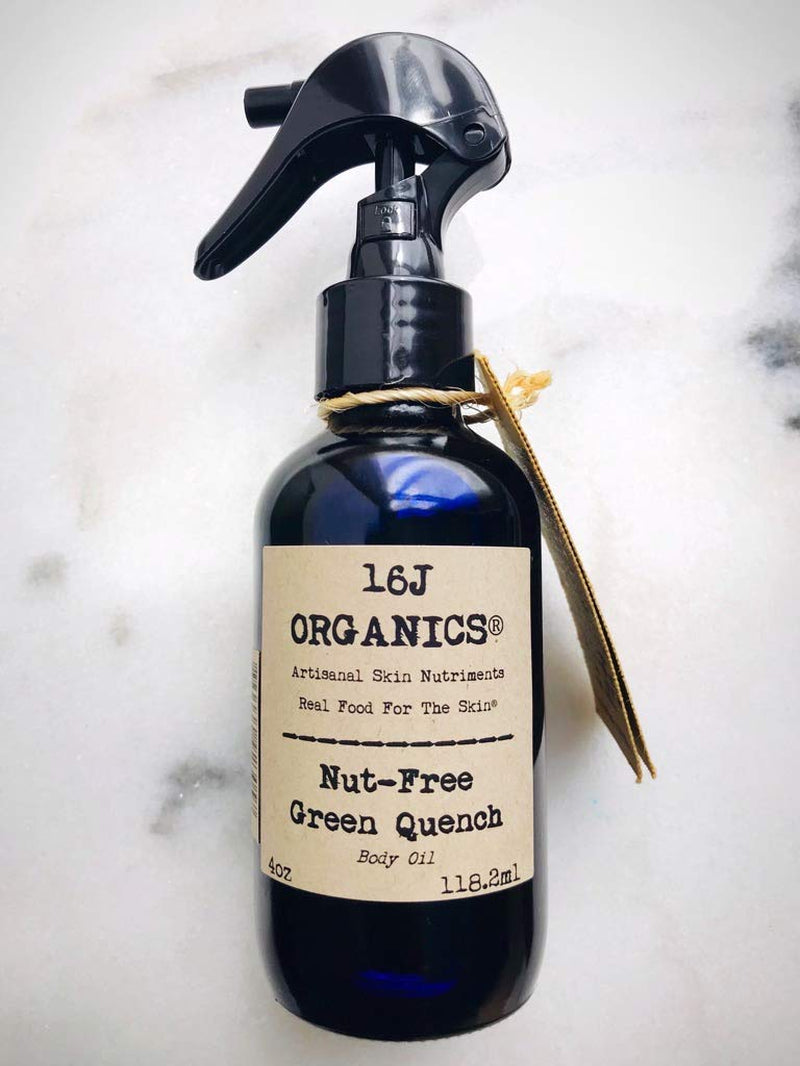 Nut-Free Body Bath Spa Collection - Gift Set- Organic 100% Natural - Body Oil, Body Butter, Lip Balm, Scrub - Treat & Feed Your Skin with Nut-Free Food Grade Ingredients