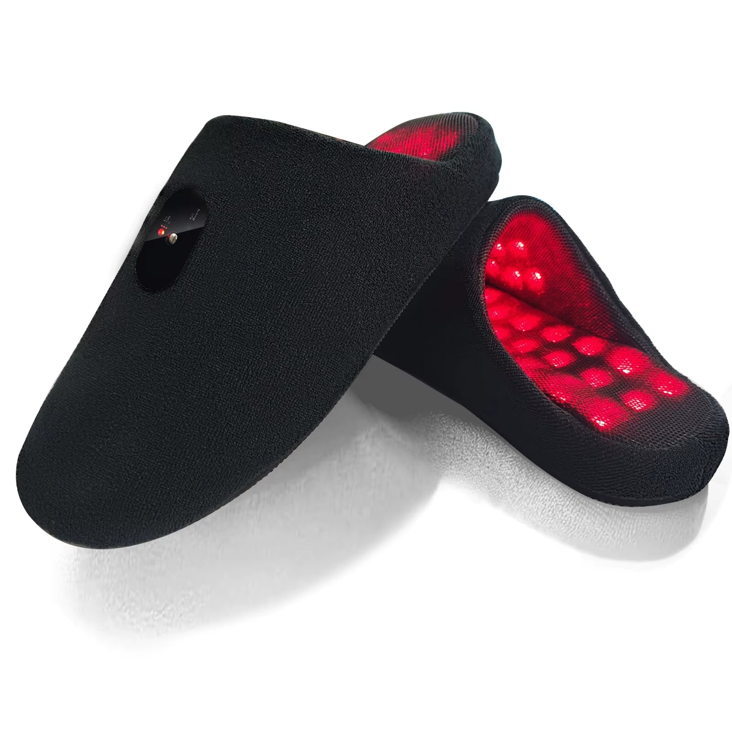 460Nm 660Nm 850Nm Blue Red Infrared Light Rechargeable Wearable Device Pain Relief LED Feet Therapy Slipper
