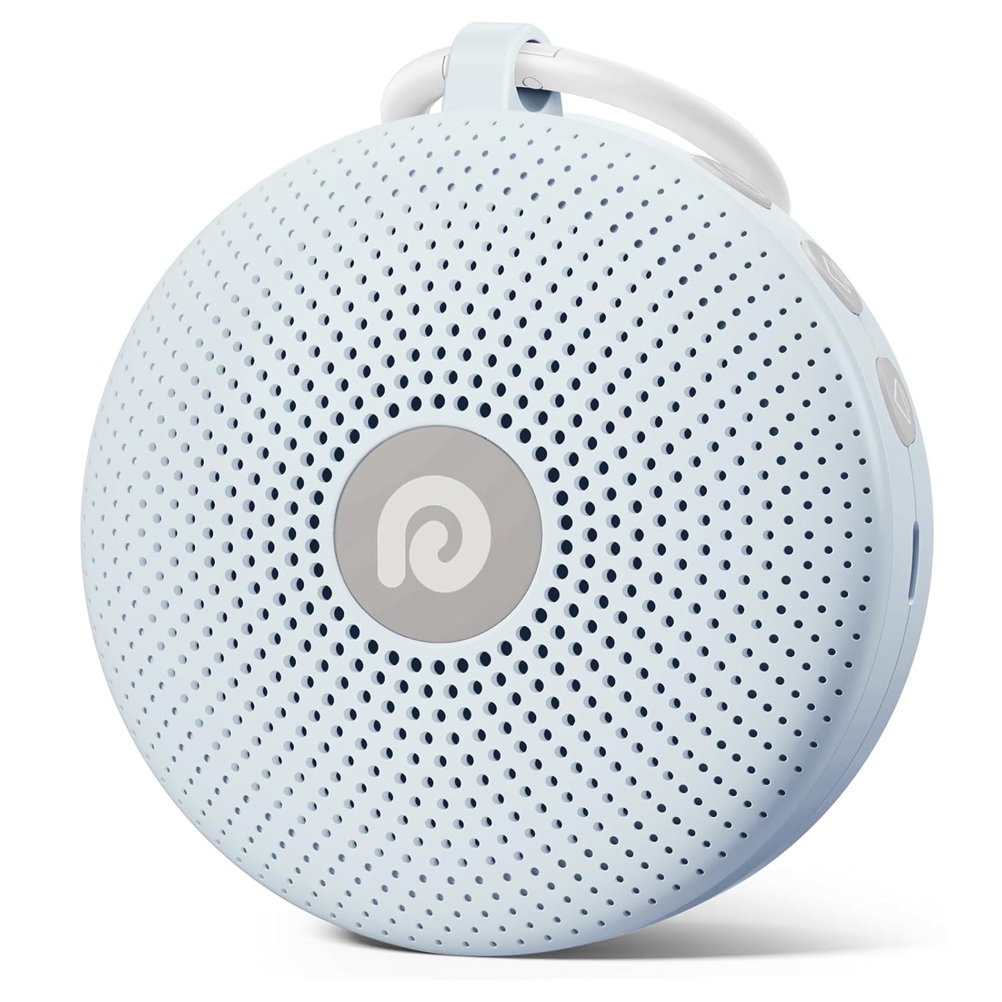 Portable Noise Machine for Baby Adult, Features Powerful Battery, 21 Soothing Sound, Noise Canceling for Office & Sleeping, Sound Therapy for Home, Travel, Registry Gift, Classic White