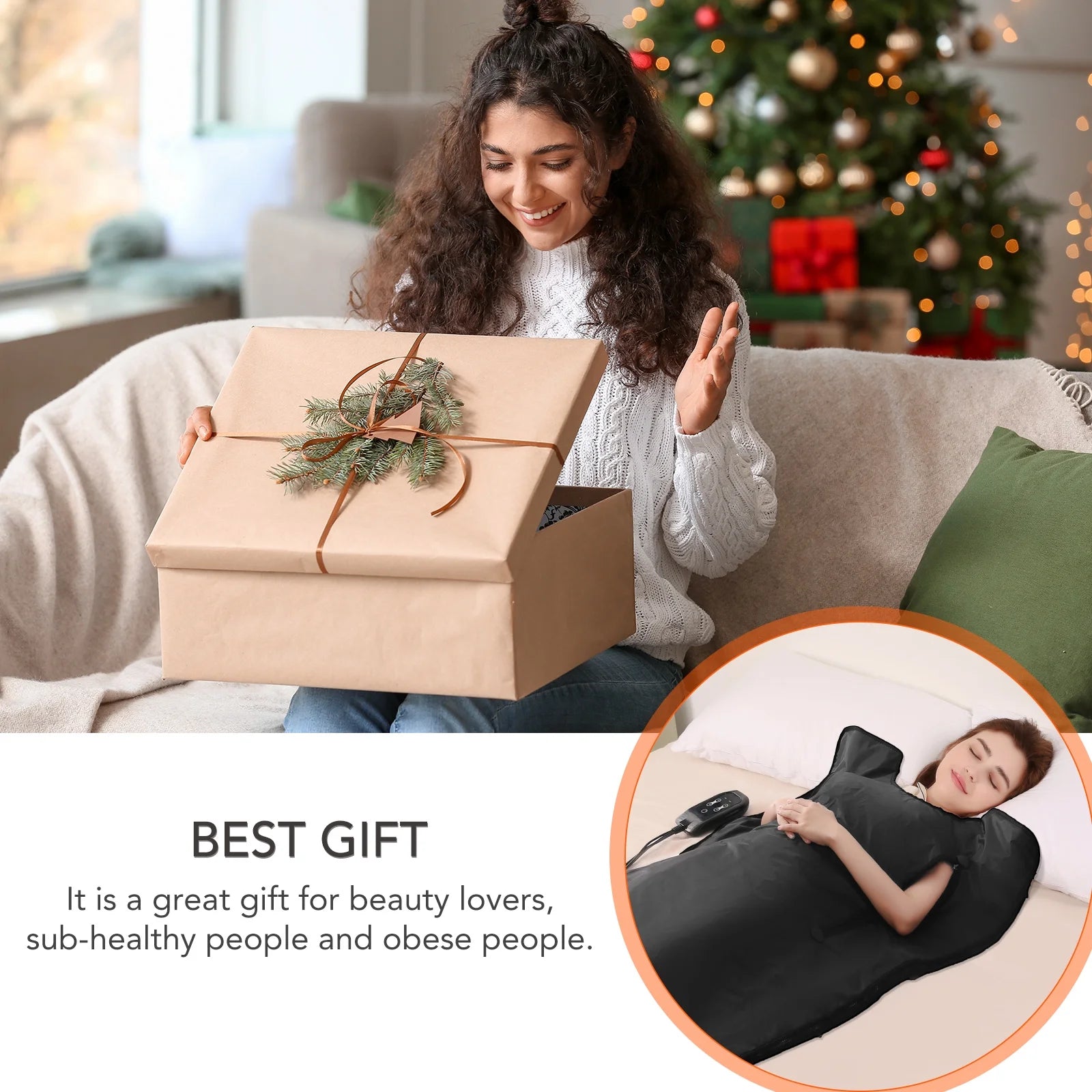 Portable Infrared Sauna Blanket,Sauna Bag for Home Use Weight Loss and Detox, 86-158°F,6 Ft X 2.6 Ft, Remote Control