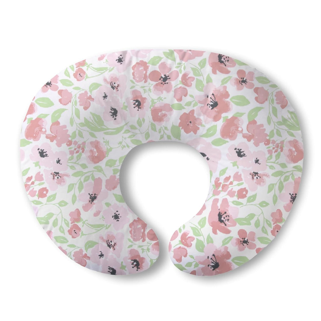 Nursing Pillow for Breastfeeding, Breathable Breast Feeding Pillow and Positioner with Removable Cover for More Support, Tummy Time and Bottle Feeding Support Pillow, Moon Fairy