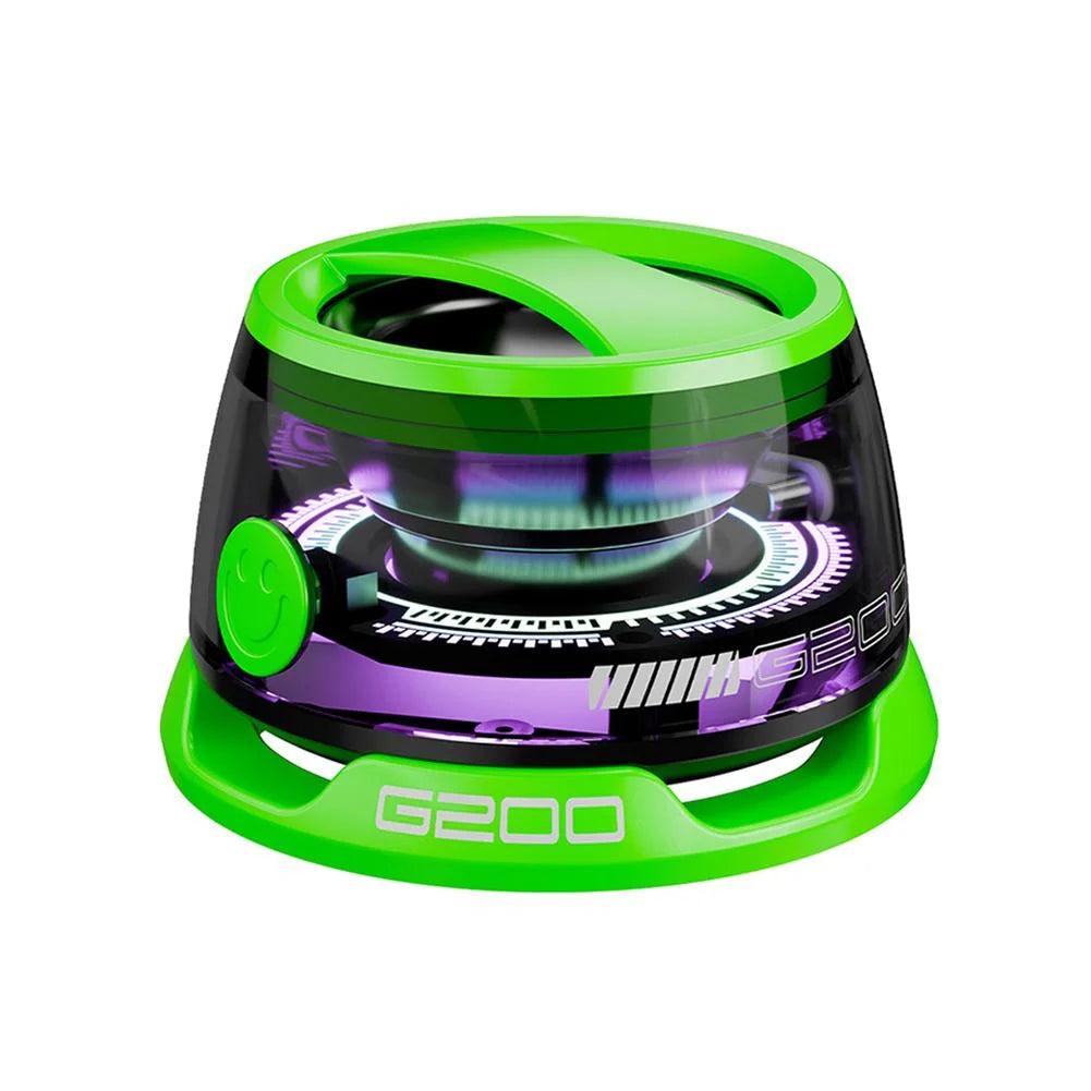 Magnetic Bluetooth Speaker G200 Magnetic Bluetooth Speaker 5W Mini Portable Bluetooth Speaker Magnetic Phone Stand Speaker Bluetooth Audio for Outdoor Travel and Party