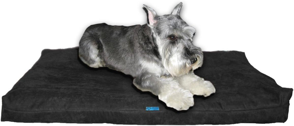 Shredded Memory Foam Orthopedic Bed with Removable Washable Cover and Water Proof Inner Fabric, Extra Large (55-Inch-By-37-Inch), Hot Pink Microfiber, for Dogs