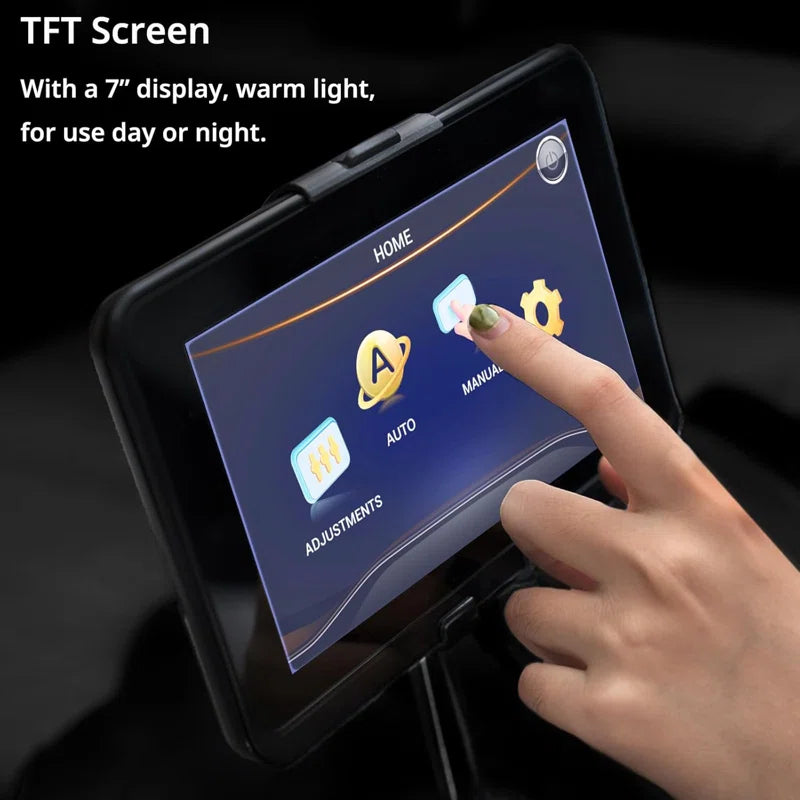 2025 3D Reclining Massage Chair Full Body - SL Track Zero Gravity Massage Chair Recliner with Calf and Foot Rollers, AI Voice Control, LCD Screen, Quick Access Buttons