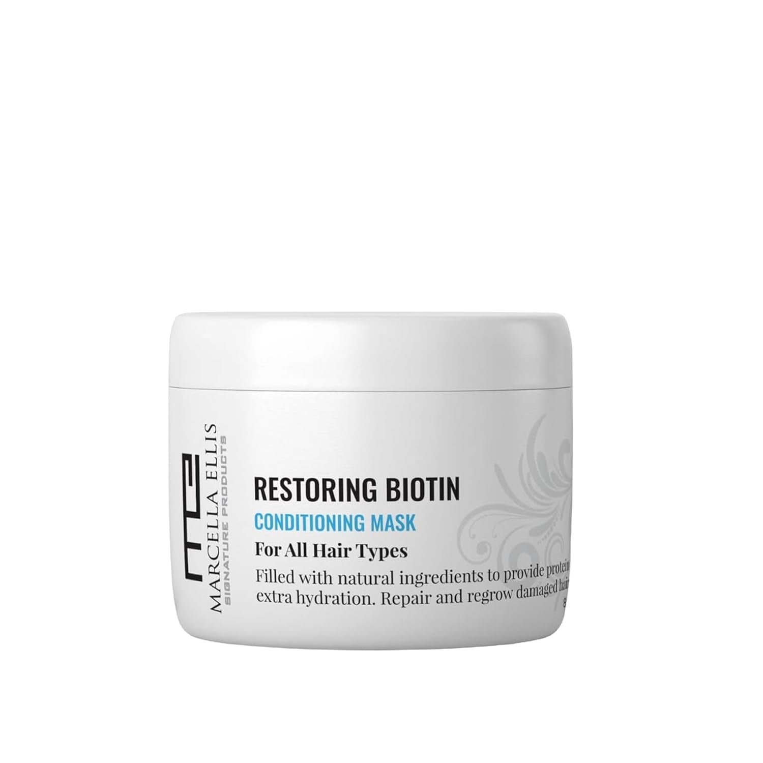 Biotin Hair Repair Mask, Hair Mask for Dry, Damaged, and Fizzy Hair, Deep Conditioning Formula for All Hair Types