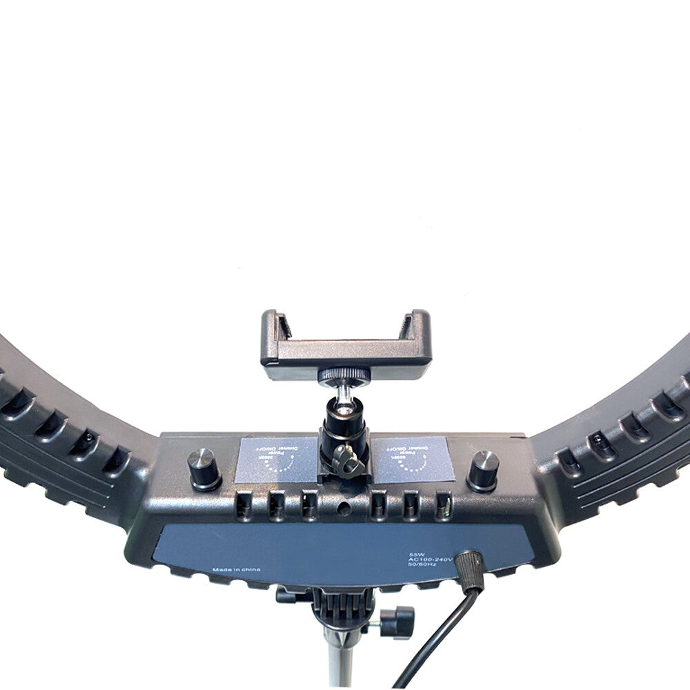 18" LED Ring Light Kit with Stand Dimmable 6000K