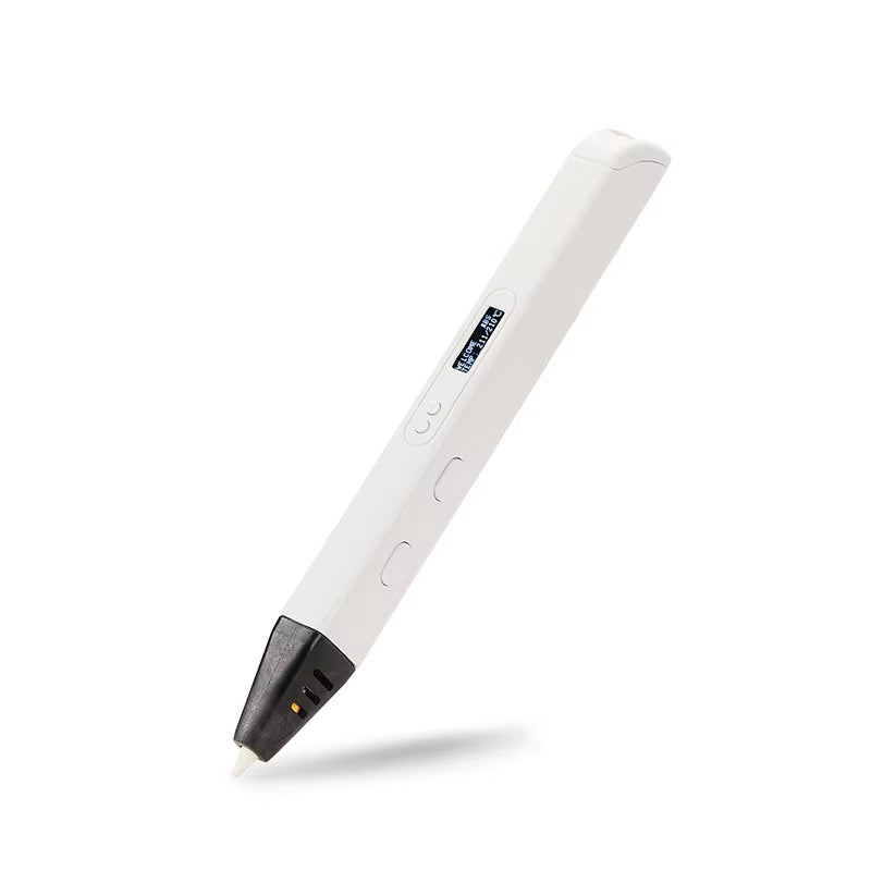 Hot Selling RP800A 3D Pen Scribble Pen OLED Display 3D Printing Pen with PLA Filament for Doodling Making Christmas Presents
