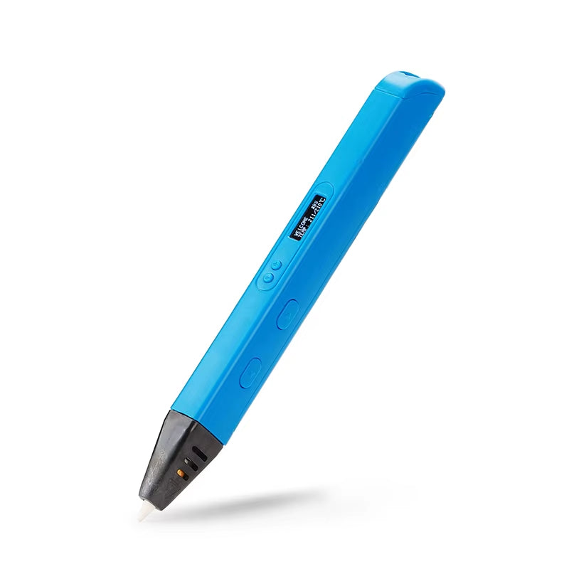 Hot Selling RP800A 3D Pen Scribble Pen OLED Display 3D Printing Pen with PLA Filament for Doodling Making Christmas Presents