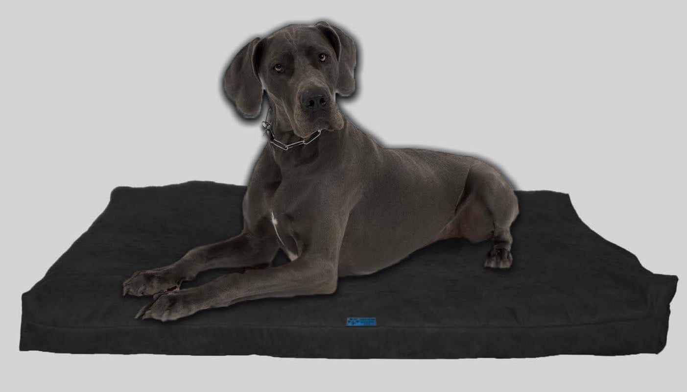 Shredded Memory Foam Orthopedic Bed with Removable Washable Cover and Water Proof Inner Fabric, Extra Large (55-Inch-By-37-Inch), Hot Pink Microfiber, for Dogs